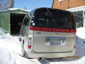 2003 Nissan Elgrand For Sale