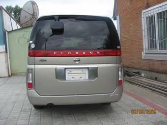 2003 Nissan Elgrand Pictures