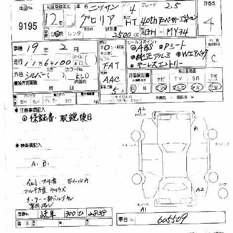 2000 Nissan Gloria