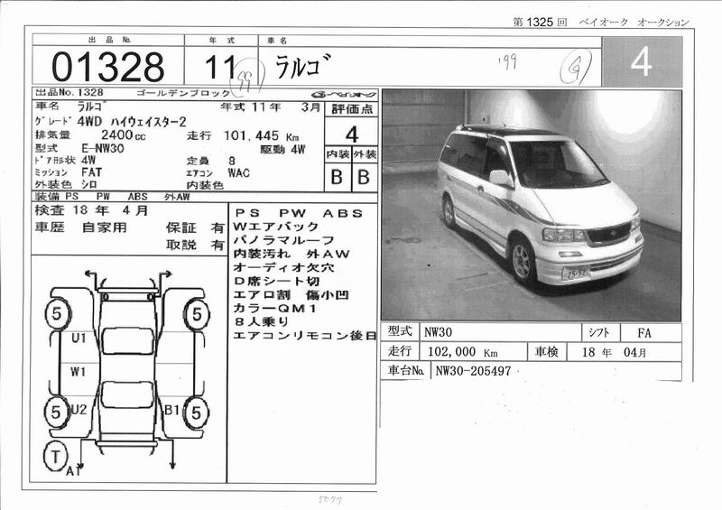 1999 Nissan Largo Pics