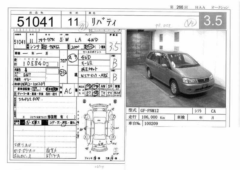 1999 Nissan Liberty Photos