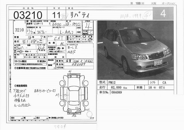 1999 Nissan Liberty Photos