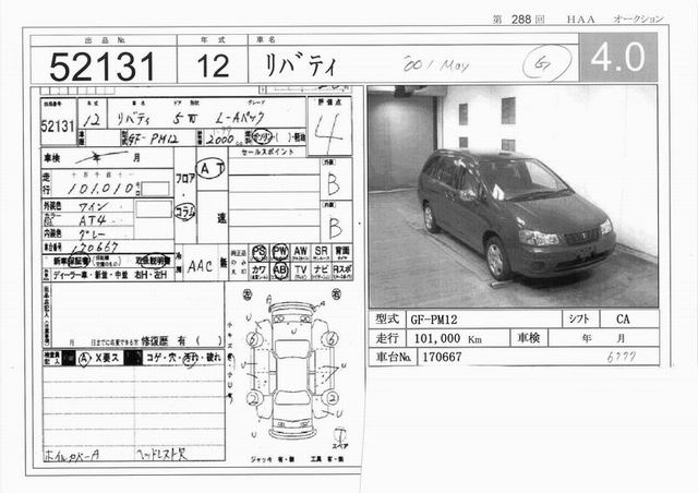 2000 Nissan Liberty Photos