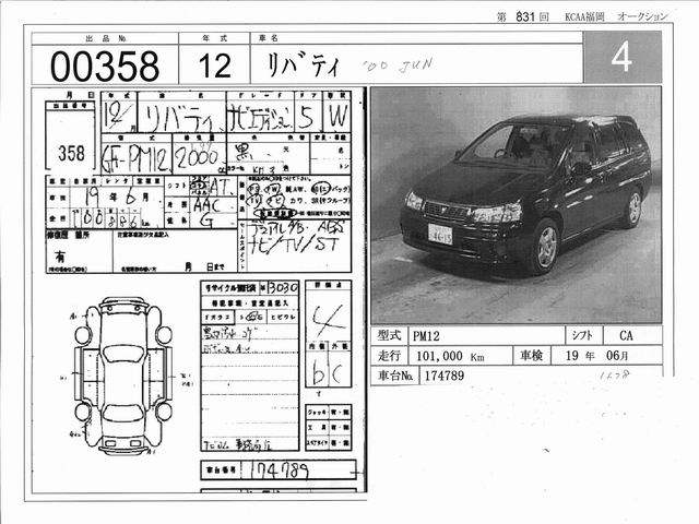 2000 Nissan Liberty Pics