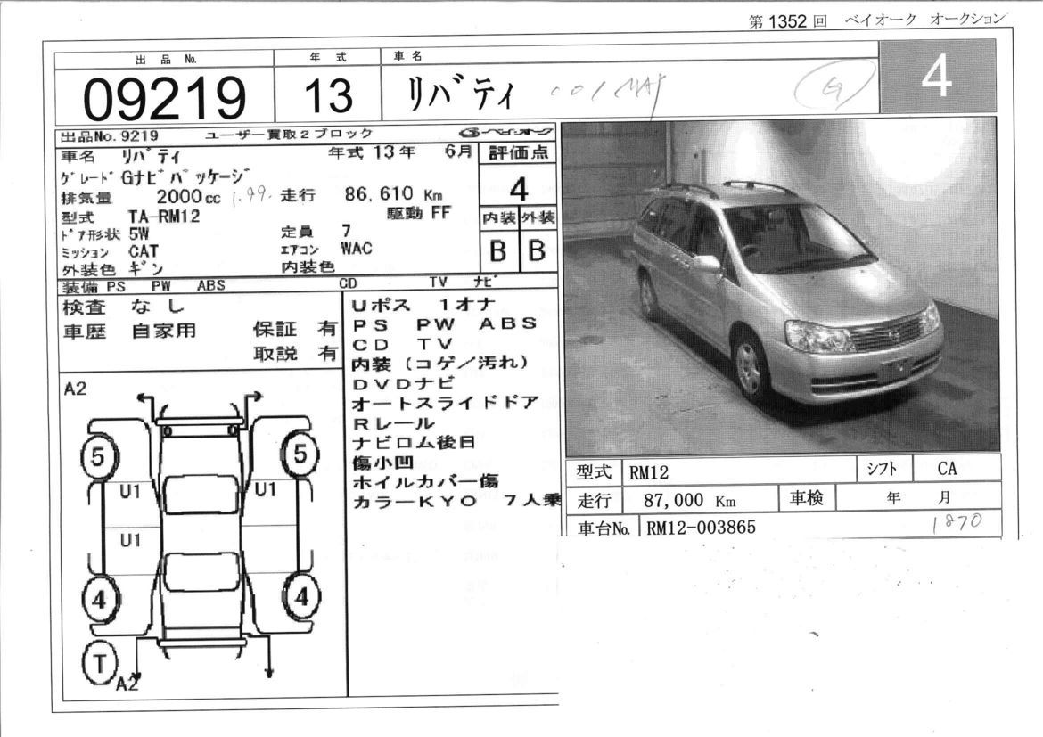 2002 Nissan Liberty
