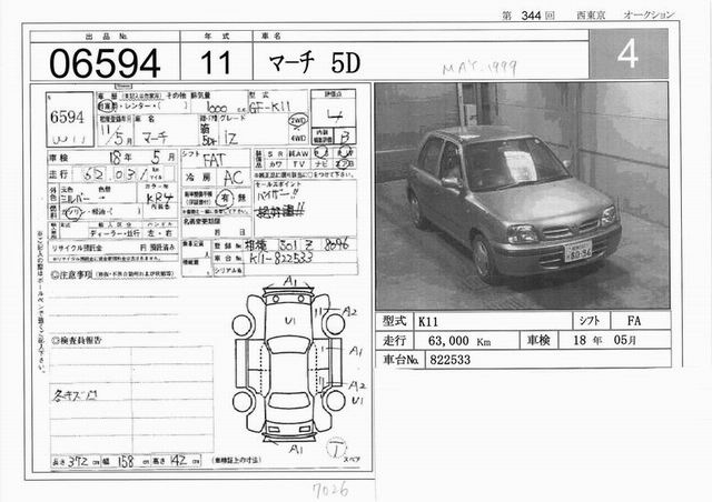 1999 Nissan March Pictures