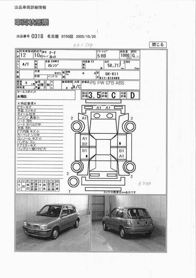 2000 Nissan March Photos
