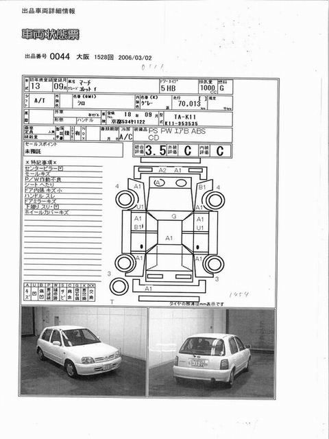 2001 Nissan March Images