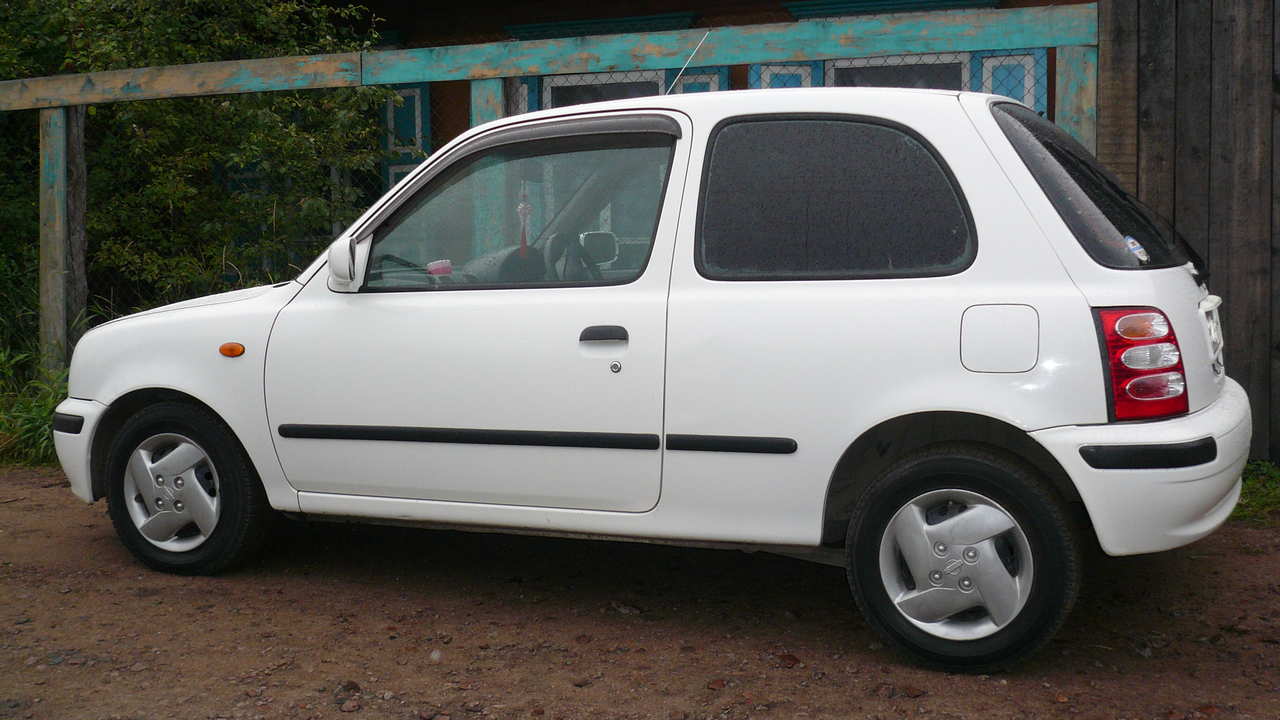 2001 Nissan March specs, Engine size 1.0l., Fuel type