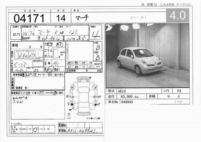 2002 Nissan March Images