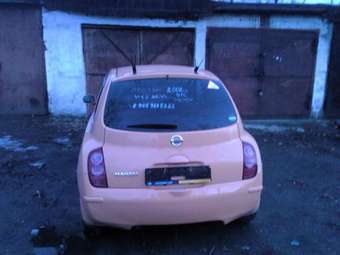 2002 Nissan March Photos