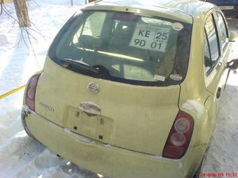 2002 Nissan March Pictures
