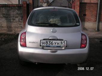2002 Nissan March Photos