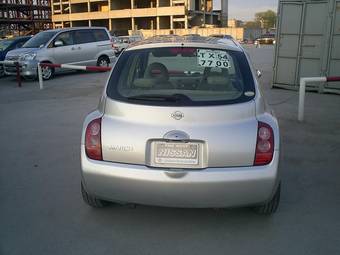 2002 Nissan March For Sale