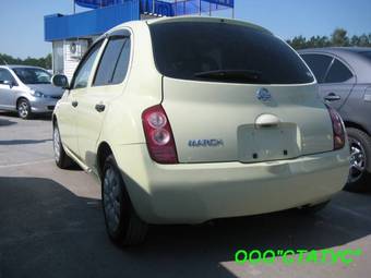 2002 Nissan March Images