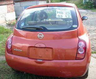 2002 Nissan March Photos