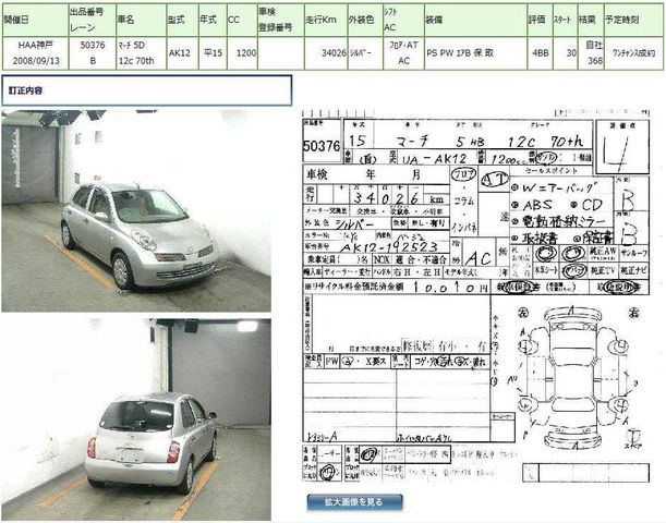 2003 Nissan March