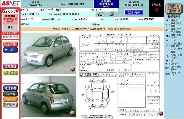 2003 Nissan March