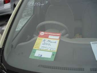 2003 Nissan March Pictures