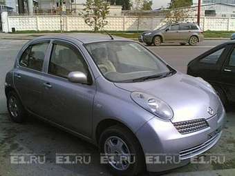 2003 Nissan March Pictures