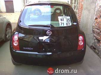 2003 Nissan March Pictures