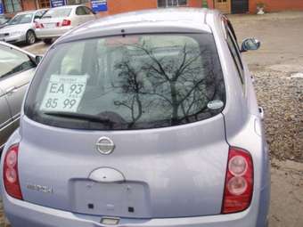 2004 Nissan March Pics
