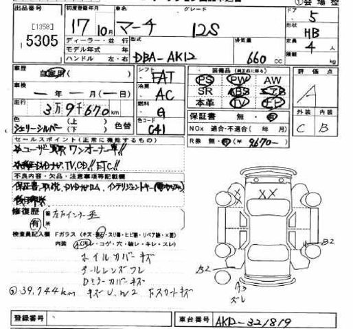 2005 Nissan March