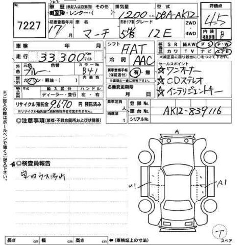 2005 Nissan March