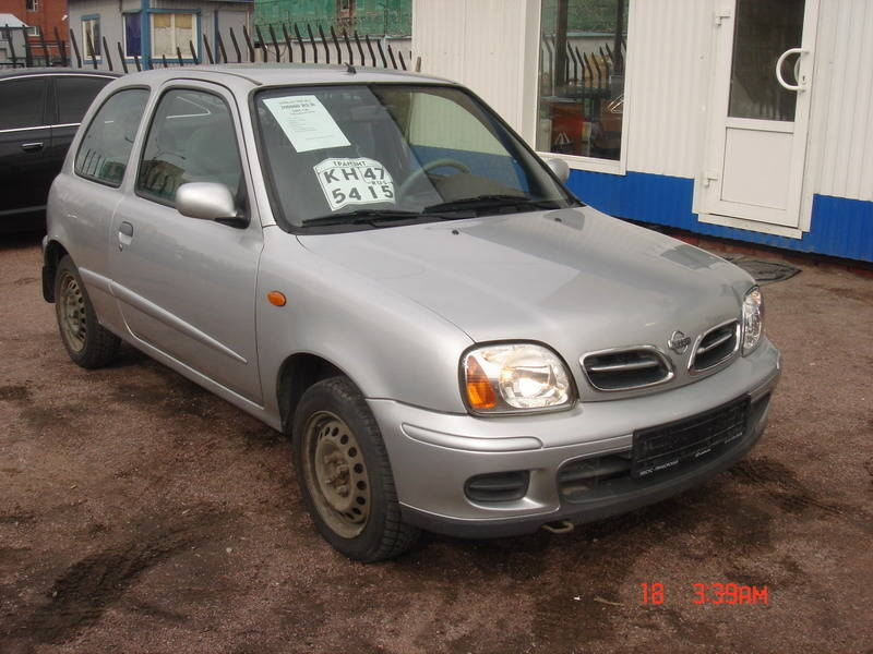 2001 Nissan Micra specs, Engine size 1.0, Fuel type