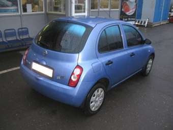 2005 Nissan Micra Photos