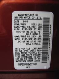 2003 Nissan Murano Pictures