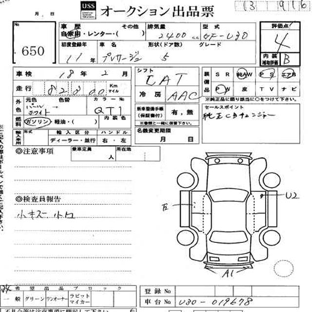 1999 Nissan Presage Photos