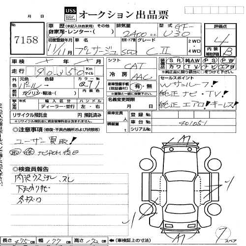 1999 Nissan Presage Pictures