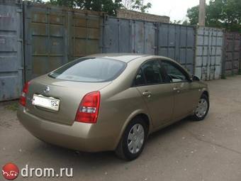 2002 Nissan Primera Photos