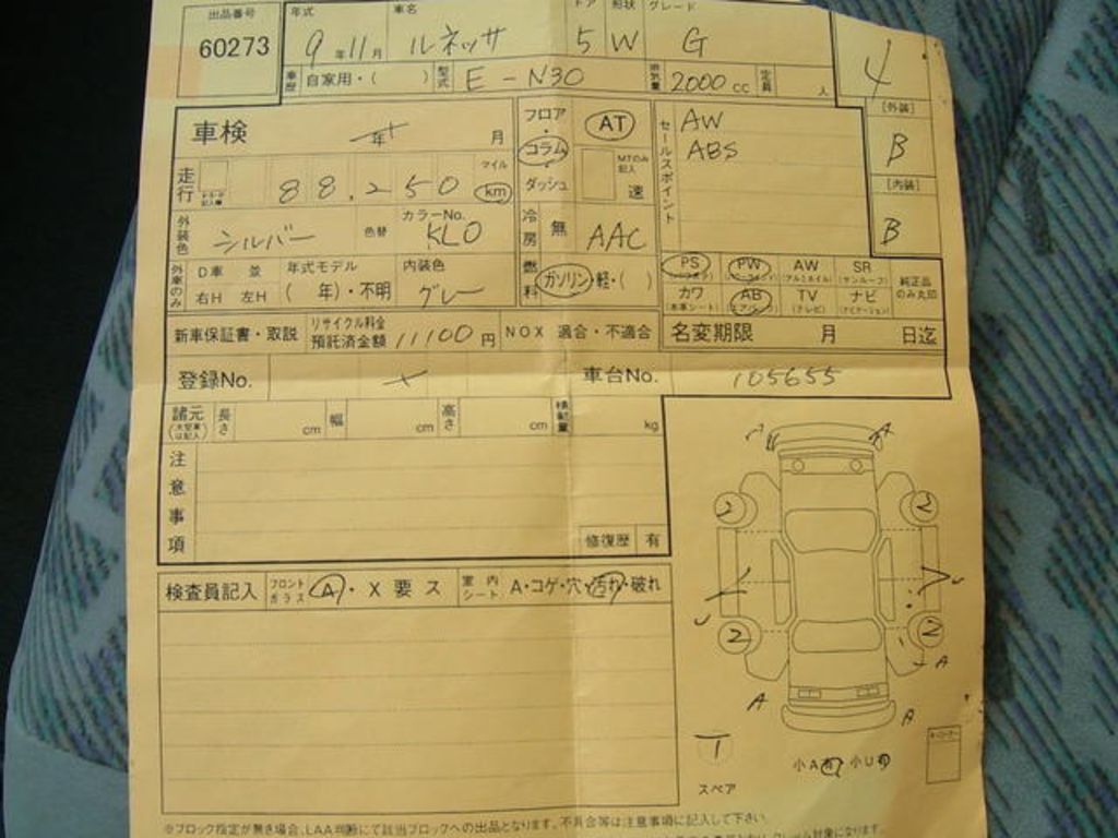 1997 Nissan R~nessa
