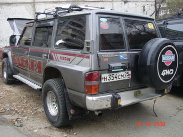 1989 Nissan Safari