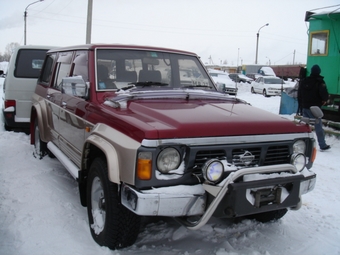 1992 nissan safari specs