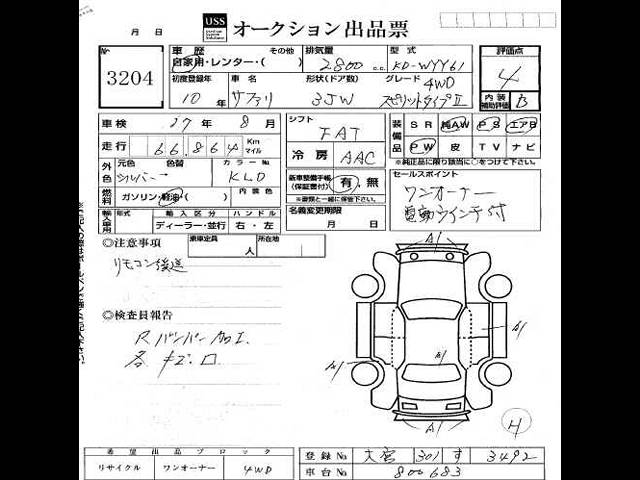 1998 Nissan Safari Pictures