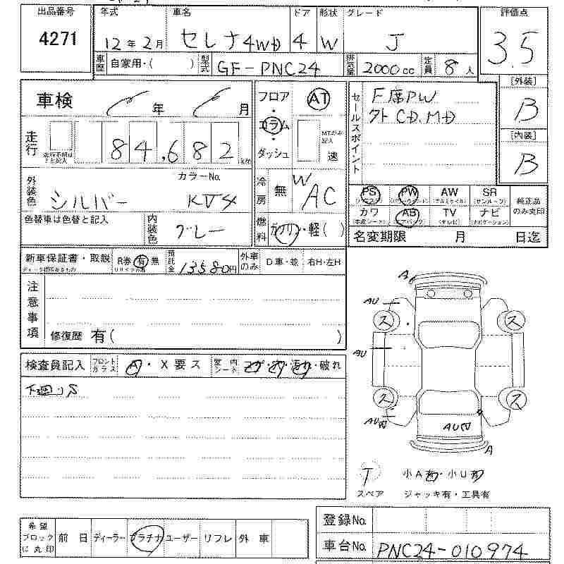 2000 Nissan Serena Photos