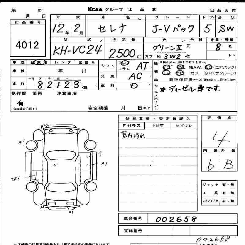 2000 Nissan Serena Pictures