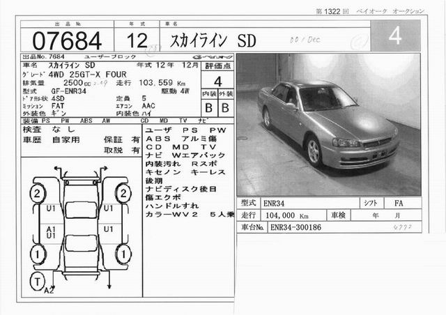 2000 Nissan Skyline Pictures