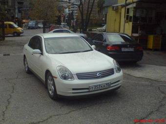 2002 Nissan Skyline Photos