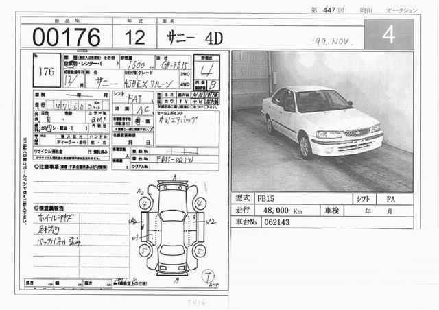 1999 Nissan Sunny Wallpapers