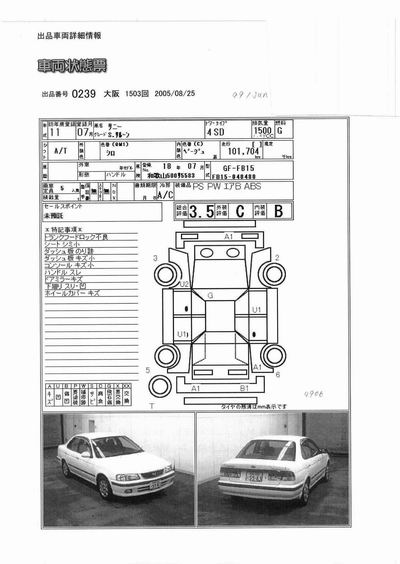 1999 Nissan Sunny Photos