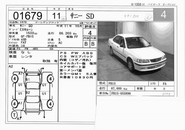 1999 Nissan Sunny Photos