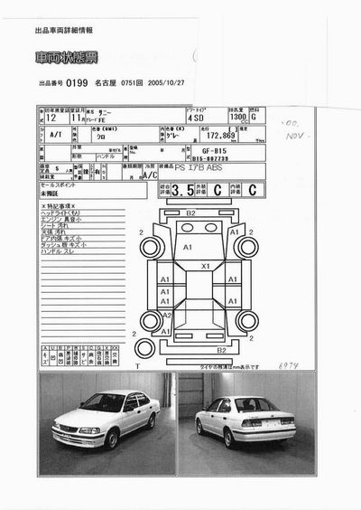 2000 Nissan Sunny Pictures