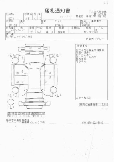 2000 Nissan Sunny For Sale