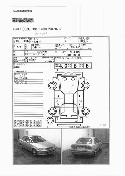 2001 Nissan Sunny Pictures