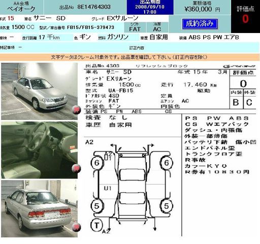 2002 Nissan Sunny