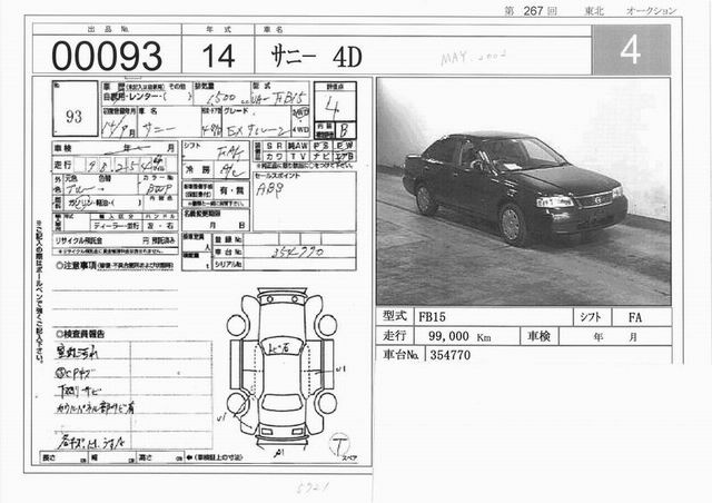 2002 Nissan Sunny Pictures